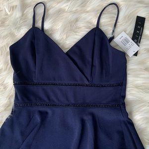 Trixxi Navy blue short dress with tags